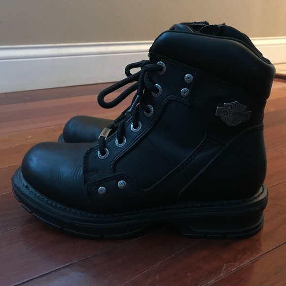 Harley Davidson motorcycle boots size 8 - Picture 3 of 3